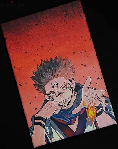 Ryomen Sukuna From Jujutsu Kaisen Art Paintings 128903943