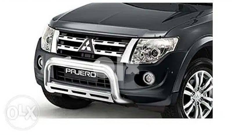 Mitsubishi Pajero front bumper guard 0