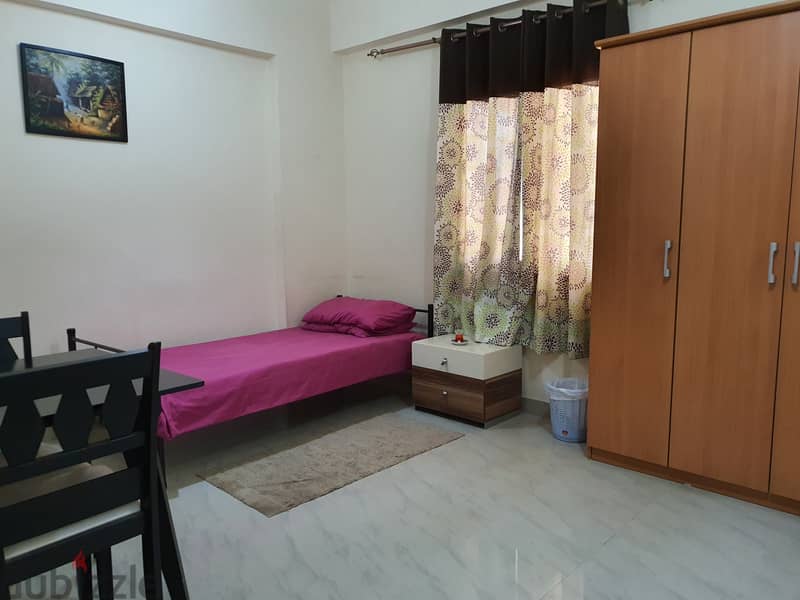 Furnished Room w Attached Toilet & all Facilities for Indian in Ghala 0