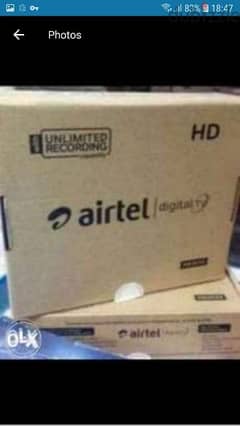 Airtel full hd with 6 months subscription free malyalm tamil telgu Hd