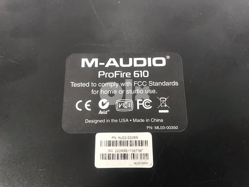 M-Audio Profire 610 1