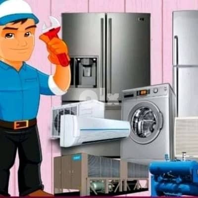 All type Ac Fridge and Automatic washing Machine service And repairing