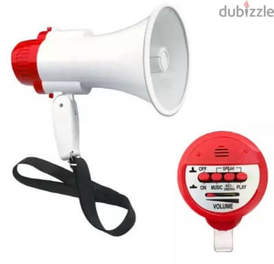 Siren Voice Portable Handheld Siltron Megaphone 8 25w Microphone NEW