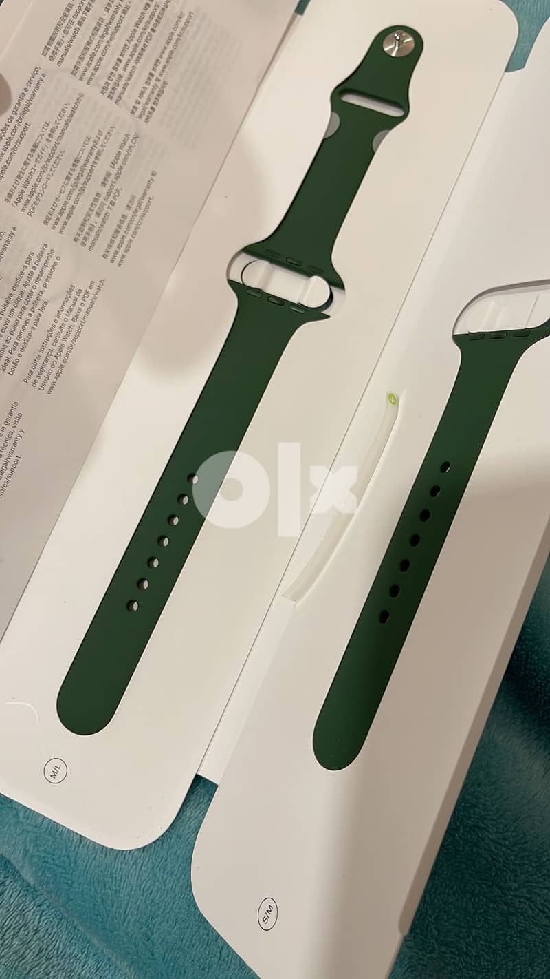 Apple watch series 7 45mm green like new 2