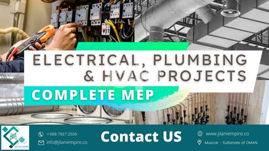 Electical, Plumbing & HVAC Works (MEP)