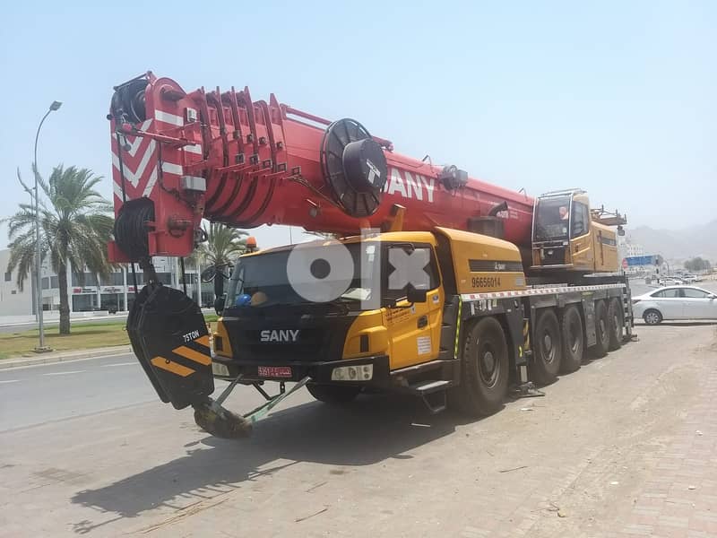 We have Mobile Cranes on a monthly rental and daily for PDO 4