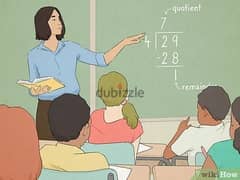 معلمة رياضيات خبرة 25 سنة Mathematics teacher with 25 years experience