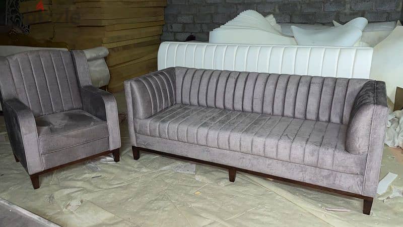 new sofa 8th seater without delivery 330 rial 1