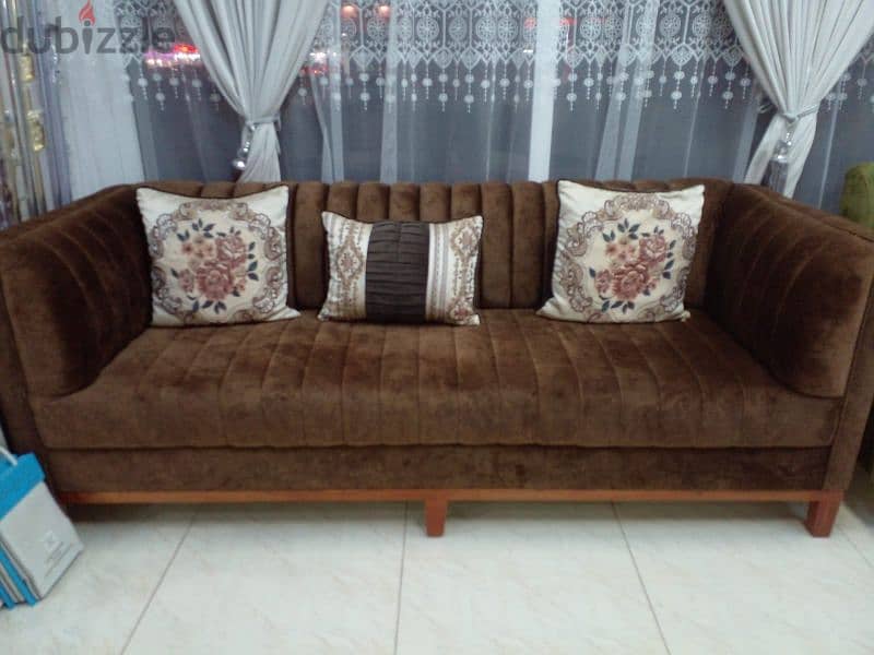 new sofa 8th seater without delivery 330 rial 2