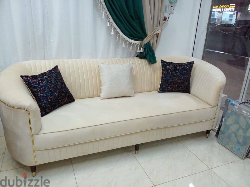 new model sofa 8th seater without delivery 330 rial 8