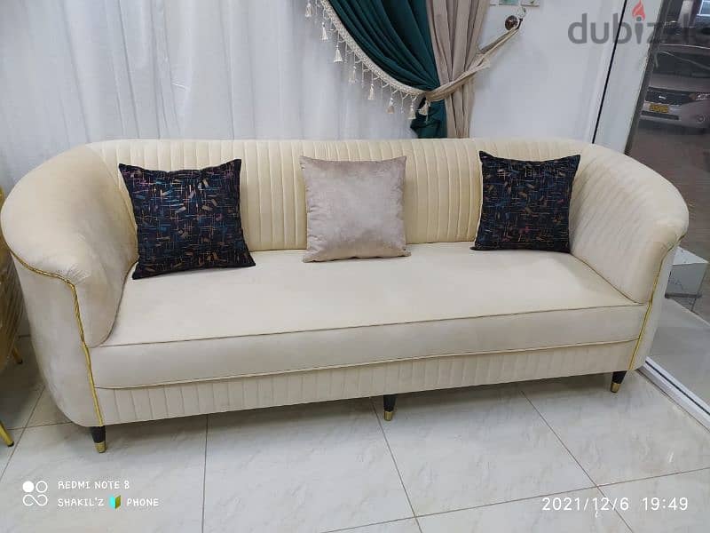 new model sofa 8th seater without delivery 330 rial 9