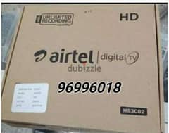 New Hd Airtel Set top box with 6months free