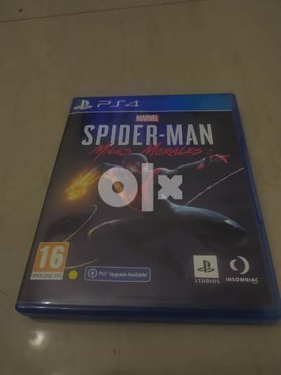 Spider Man Miles Morales PS4 CD