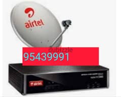New Full HDD Airtel receiver with 6months malyalam tamil telgu