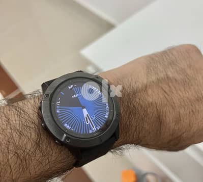 Garmin Fenix 6X pro sapphire smart watch