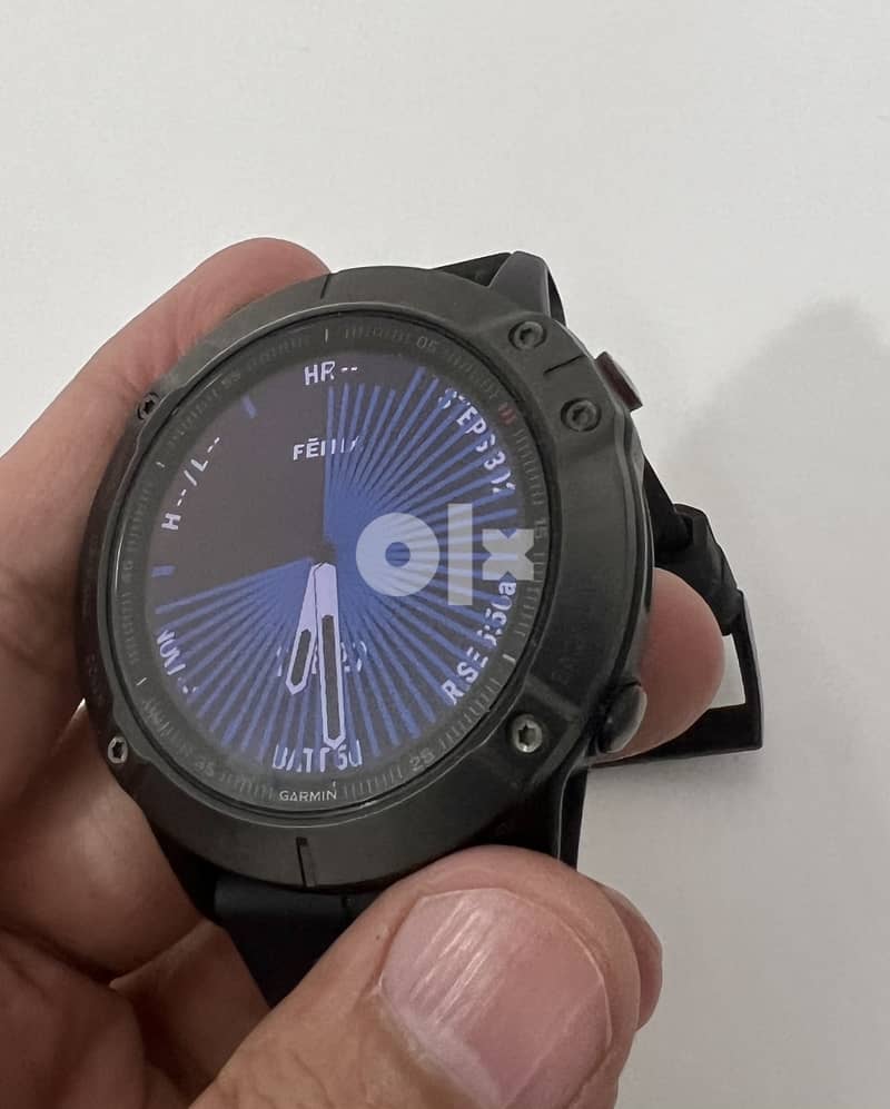 Garmin Fenix 6X pro sapphire smart watch 4