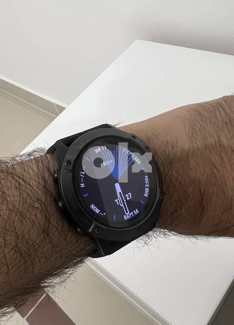 Garmin Fenix 6X pro sapphire smart watch 15