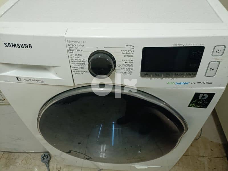 Samsung inverter washing machine in good condition 2