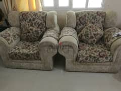Used Sofa Set and Two Bean Bags For Sale. 0