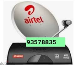 New Airtel Digital full HD receiver with 6months malyalam tamil telgu 0