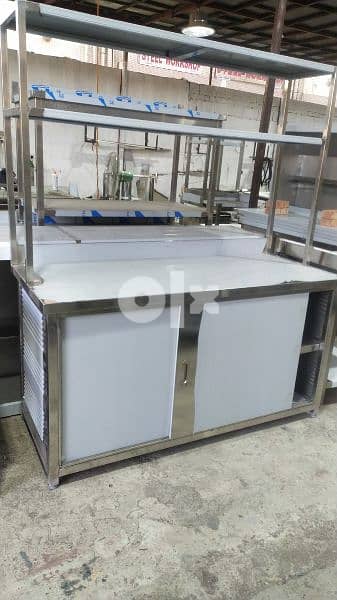 stainless steel table sink hood and ducting fabricate and installation