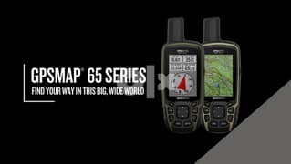 Garmin GPSmap 65s compass and altimeter جهاز ملاحه جرمن