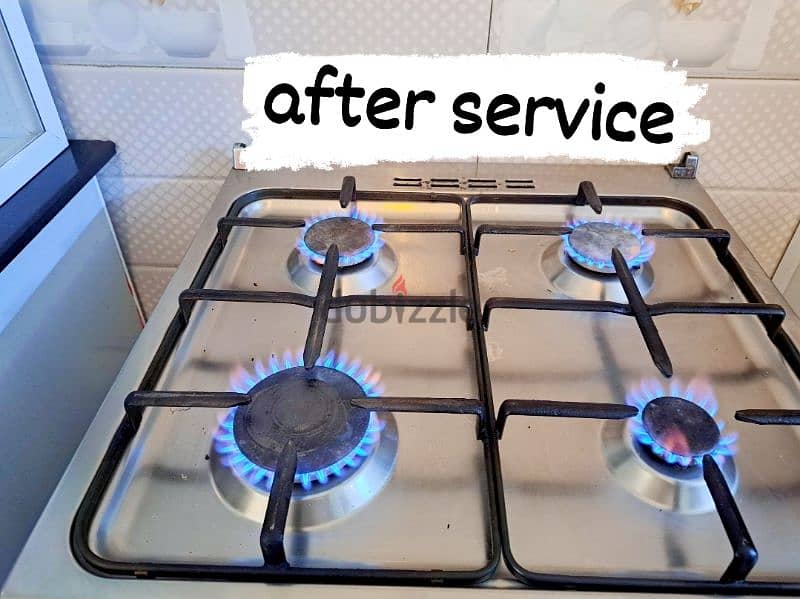 all type Cooking Range Service And Repairing Gas low Problem tow color 2