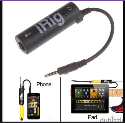 Irig Amplitube For Phone Guitar Audio Interface - ORG (Box-Packed)