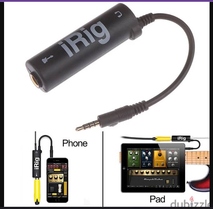 Irig Amplitube For Phone Guitar Audio Interface - ORG (Box-Packed) 0
