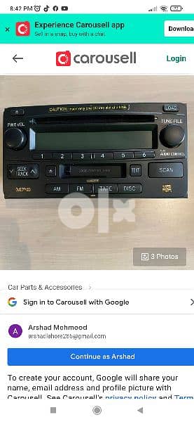 79083592 urgent for sale Toyota Land Cruiser  200 CD Cassette 1