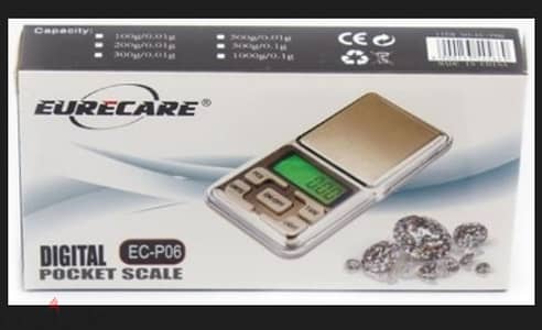 Eurecare Digital Pocket Weight Scale EC-P06 (BrandNew)