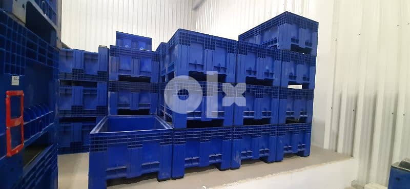 بوكسات بلاستيك باليت pallet plastic box 1