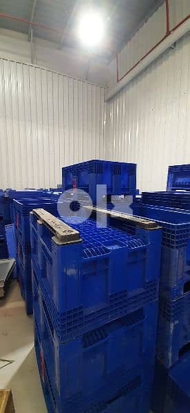 بوكسات بلاستيك باليت pallet plastic box 4