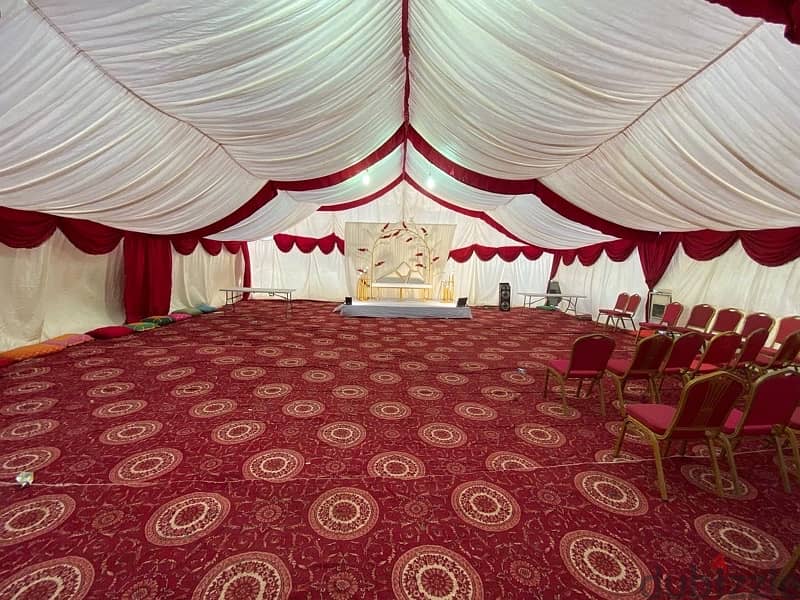 Tent for event party and wedding stage 0