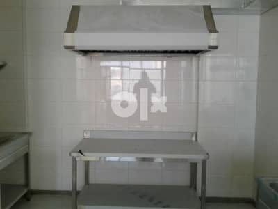 all steel work for restaurent coffee shope fabricate and installation