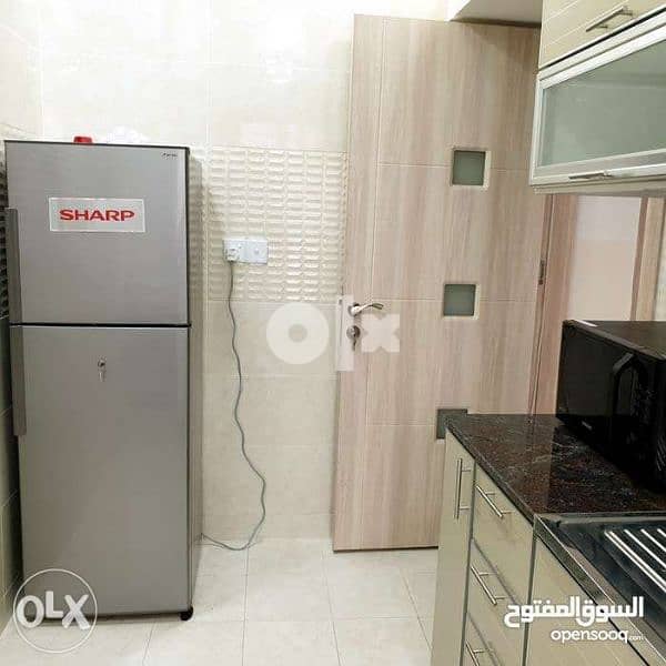 Private Entrance: Beautiful Fully Furnished 1BHK in Alkhuwair 7