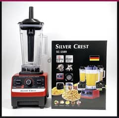 Silver Crest Blender 2L Food Processor 4500W High Power ||BrandNew||