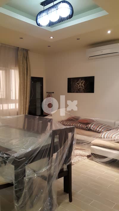 2Bed 1Hall 3Bath Flat in Bousher Easy Access to Express Highway