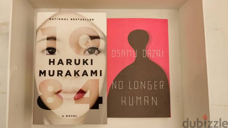 2 famous novels by Japanese author ) (1Q84, No longer human) 0