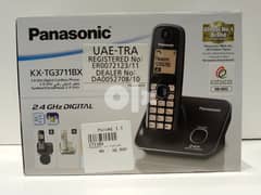 Panasonic.  KX-TG3711BX card less set 0