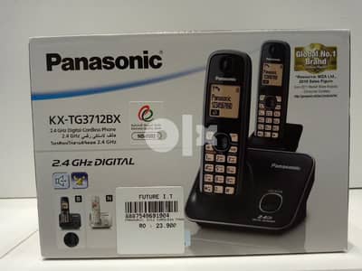 Panasonic KX-TG3712BX dual set cordless phone