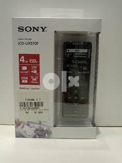 Sony ICD -UX570F Stereo Recorder