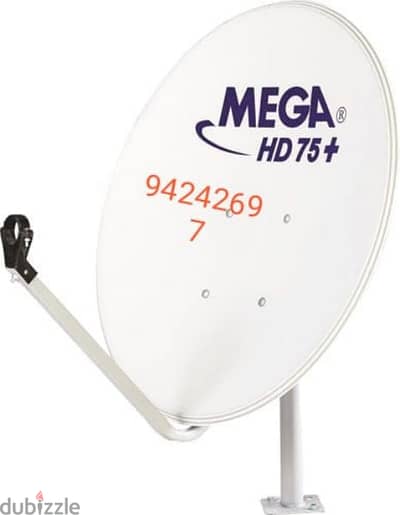 Nileset Arabset Airtel DishTv osn installation and receiver Fixing. .