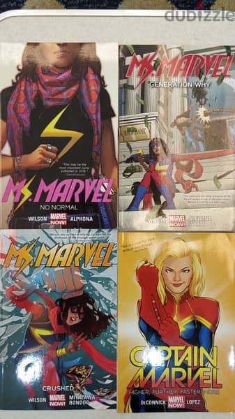 Ms marvel, captain marvel comics 0