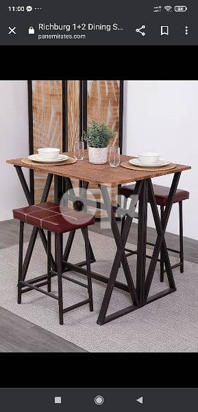 DINING SET 1+2 (BRAND NEW) 2