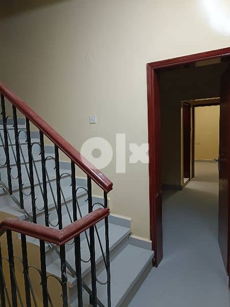 A staff commodation of 3floors : 5 bedrooms + 3 kitchens + 5 bathrooms 8
