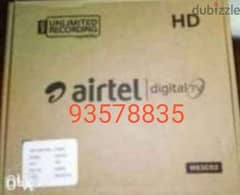 New Airtel Digital HD Receiver with Subscription malyalam Tamil Telugu 0