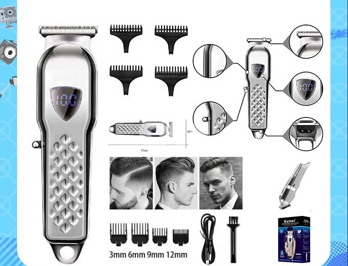 Kemei Professional Hair Clipper (Brand-New) 0