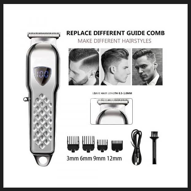 Kemei Professional Hair Clipper KM-2004 (New-Stock) 0