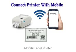 Bluetooth label Printer